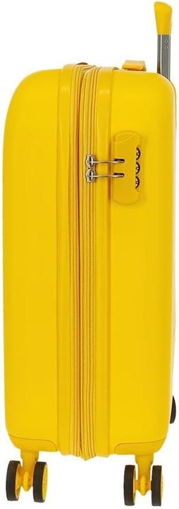 Actual product image Movom Rigid ABS Suitcase Set with Multidirectional Wheels and Combination Lock