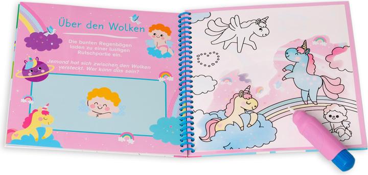 Produktbild Arena Ausmalen mit dem magischen Pinsel. Einhörner