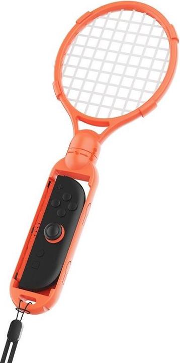 Actual product image iPega SW2054 Tennis Rackets for JoyCon Controllers Nintendo Switch 2 Red/Blue (Damaged Package) (Switch)