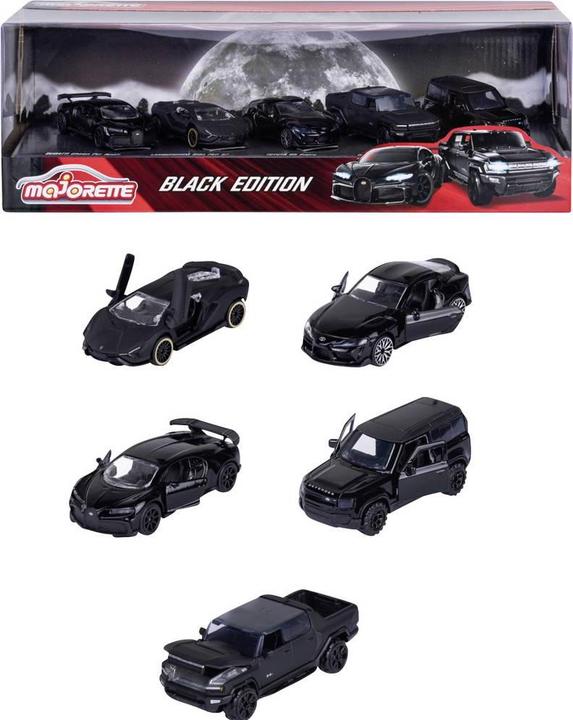 Produktbild Majorette Black Edition Next Gen 5 Pieces Giftpack