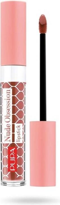 Pupa Milano Nude Obsession Fluid Lipstick 08 Alluring Tanga (008 Brown, Alluring Tanga)