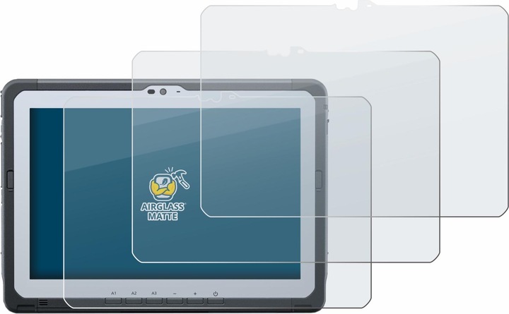 Produktbild BROTECT AirGlass Panzerglasfolie Matt (3 Stück, Toughbook A3)