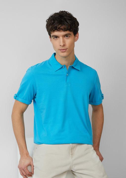 Actual product image S.Oliver Polo-Shirt Jersey-Poloshirt mit Ärmel-Detail (S)