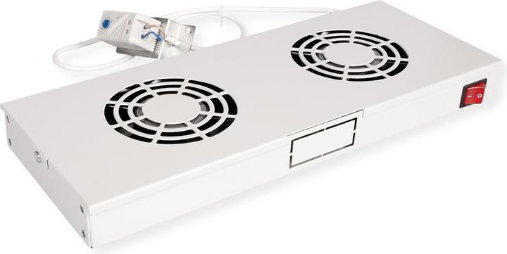 Actual product image Roline 19-inch roof fan unit 2 fans