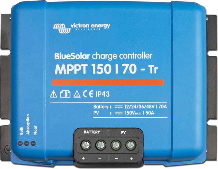 Actual product image Victron Energy BlueSolar MPPT 150/70-Tr