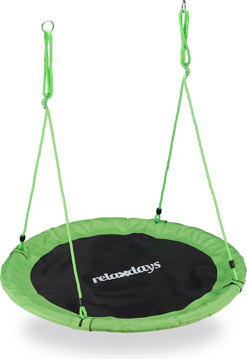 Actual product image Relaxdays 110 cm Nest Swing