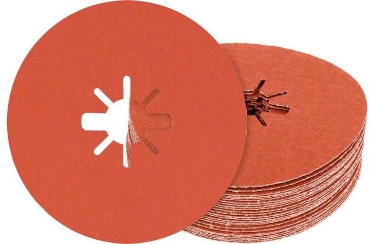 Produktbild Bosch Professional Zubehör EXPERT R782 Prisma Ceramic X-LOCK Fiberscheibe, 125 mm, 22,23 mm, G 36 (36)