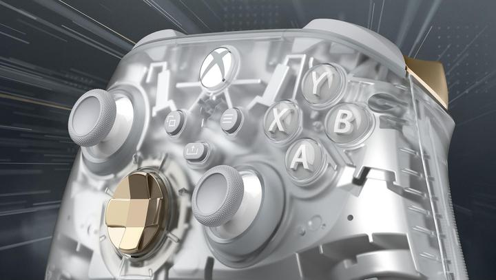Actual product image Microsoft Xbox Wireless Controller - Ghost Cipher (Special Edition) (PC, Xbox Series X, Xbox Series S, Android, iOS)