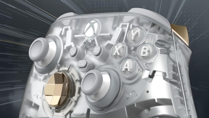 Actual product image Microsoft Xbox Wireless Controller - Ghost Cipher (Special Edition) (PC, Xbox Series X, Xbox Series S, Android, iOS)