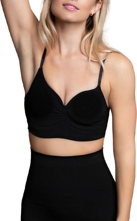 Image du produit Bye Bra Sans Couture Bra Contrôle Moyen - Noir XXL (Une unité par pack, XXL)