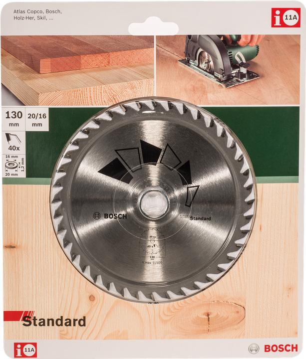Productafbeelding Bosch Zubehör DIY KSB Basic 130x2.2x20/16 Z40