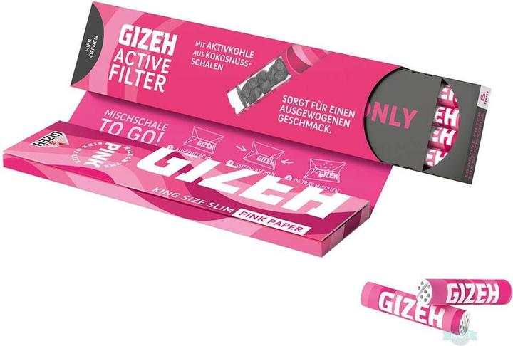PINK Papers KSS + activated carbon filter