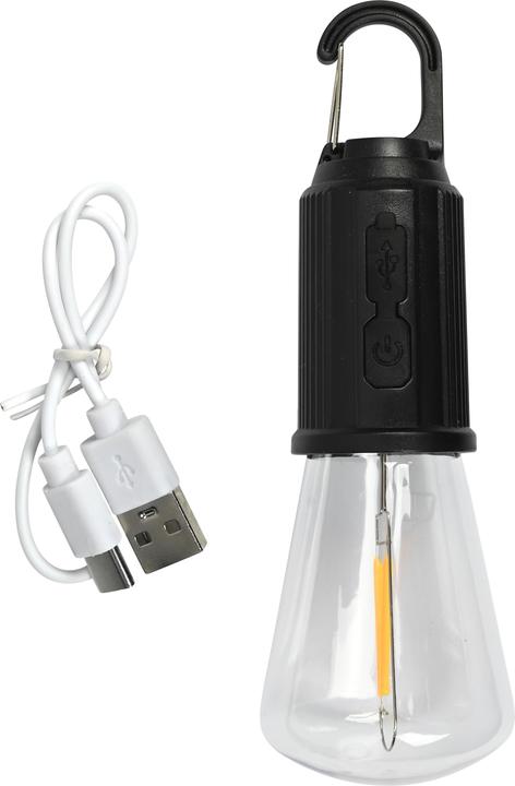 Produktbild Benson LED Campinglampe mit Clip-Haken, Akku