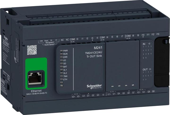 Immagine prodotto Schneider Electric CONTROLLER M241-24IO TR.NPN ETHERNET