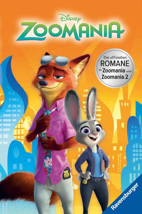 Actual product image Ravensburger Disney: Zoomania - Die offiziellen Romane zu Film 1 und 2 (German, Anke Albrecht, The Walt Disney Company, 2025)