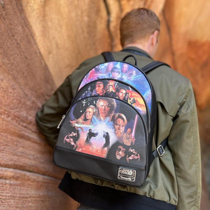 Produktbild Loungefly Star Wars Prequel Trilogy Rucksack 34cm