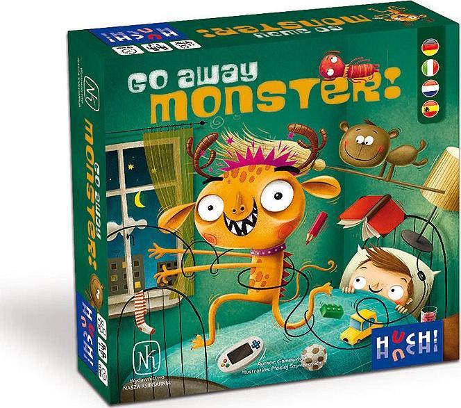 Actual product image Go away monster i (German, Spanish, Dutch, Italian)