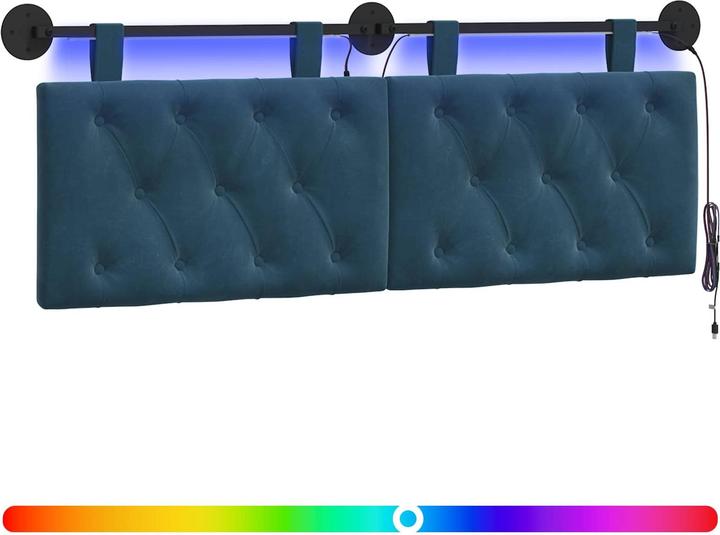 Actual product image vidaXL Modernes Kopfteil (130 x 55 x 7 cm)