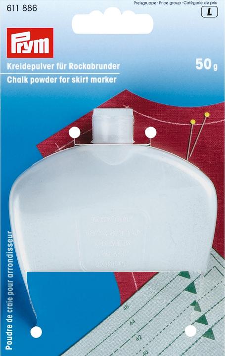 Actual product image Prym Chalk powder for skirt scraper white 50 g