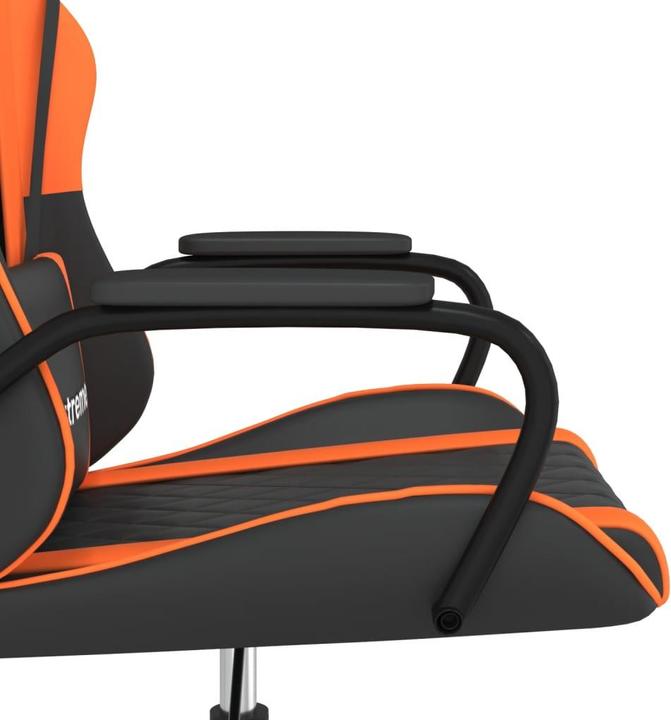 Image du produit vidaXL Gaming-Stuhl mit Massagefunktion Schwarz und Orange