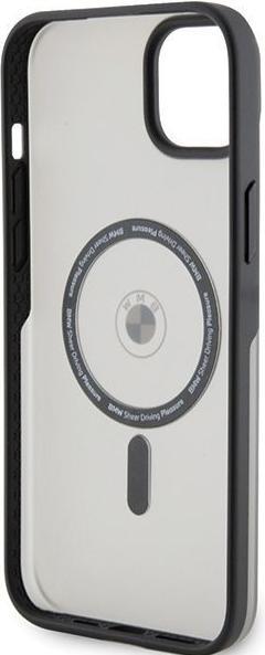 Image du produit BMW Étui BMHMP14MDSLK iPhone 14 Plus 6.7" czarny/black hardcase Signature MagSafe (Apple iPhone 14 Plus)