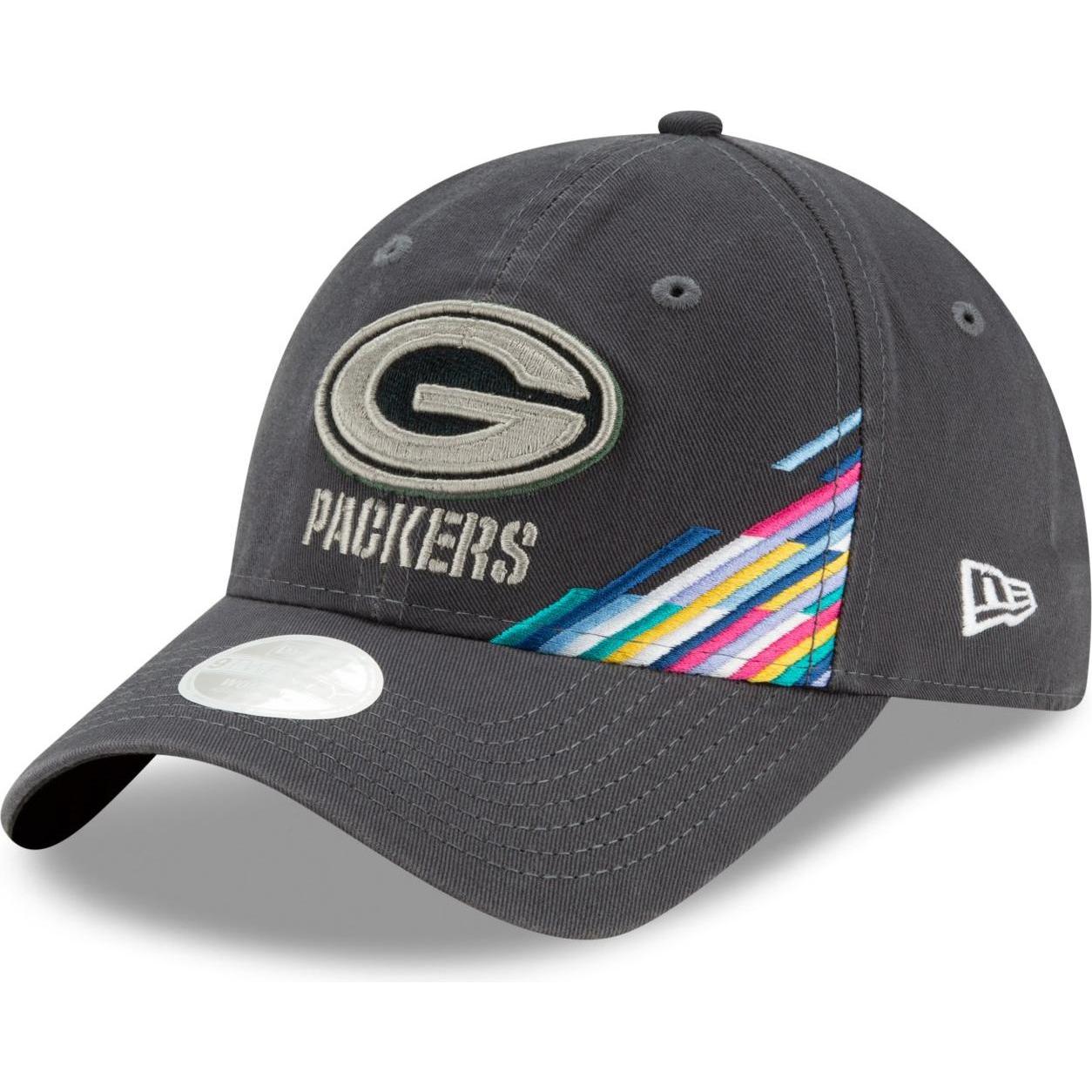 Thumbnail - New Era, Damen, Cap, 9Forty Crucial Catch Green Bay Packers, Grau