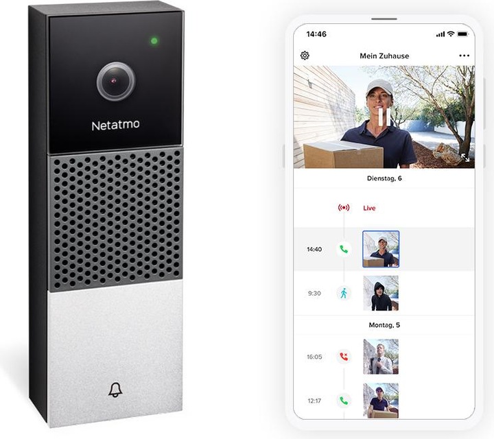 Netatmo Sonnette vidéo connectée (WiFi)