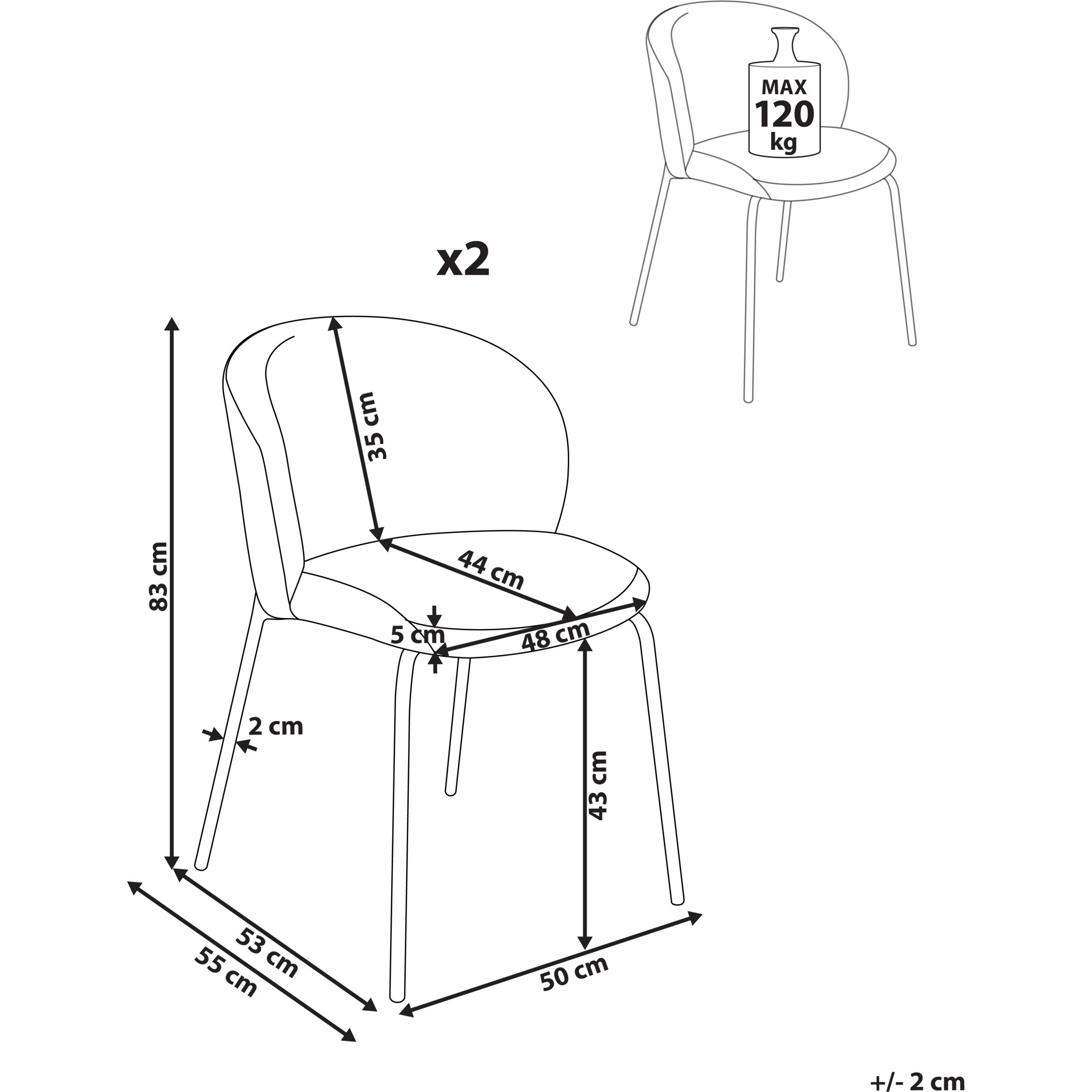 Thumbnail - Beliani, Stühle, Miles