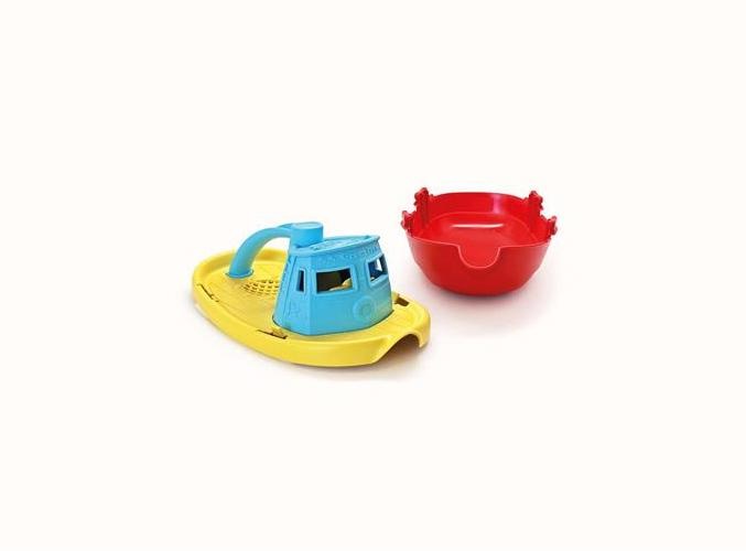 Produktbild Green Toys Tugboat - Blau / Gelb