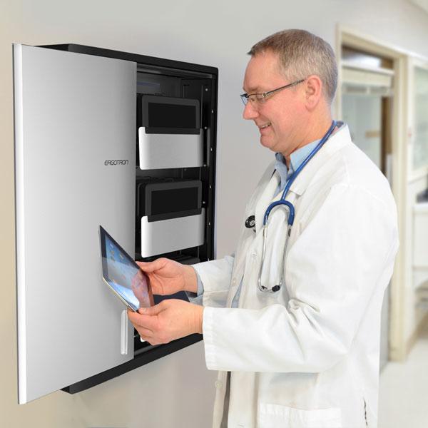 Produktbild Ergotron Zip12 Charging Wall Cabinet