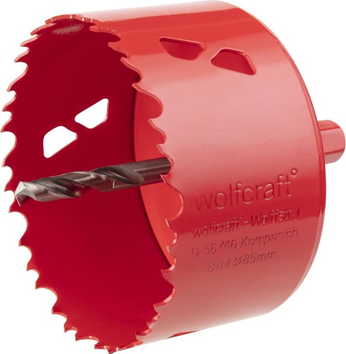 Produktbild wolfcraft Bi-Metall-Lochsäge, Ø 100 mm (6 mm)