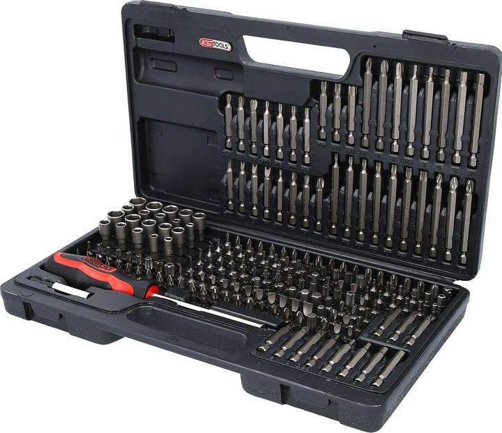 Actual product image KS Tools 1/4 CLASSIC bit set 208 pieces (1/4")