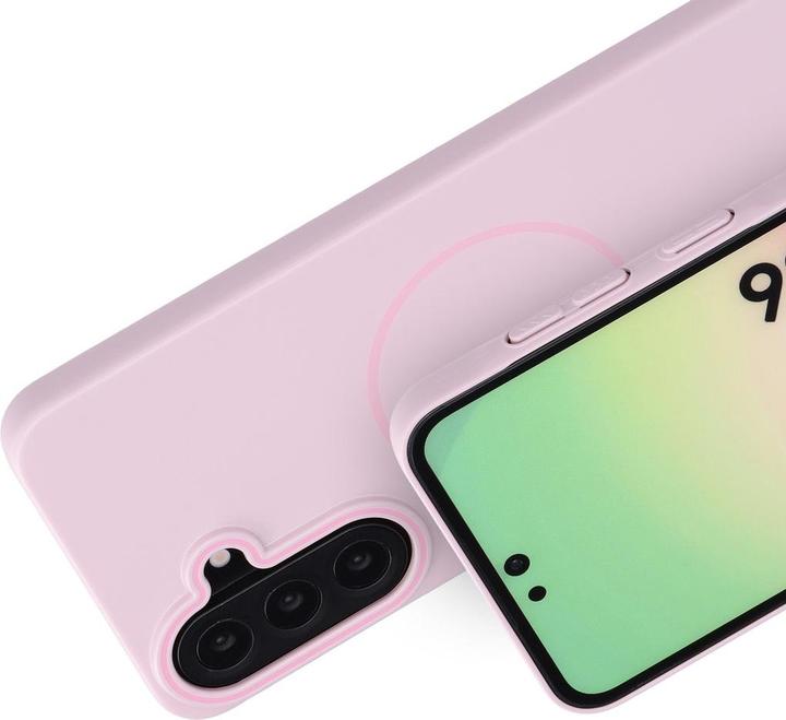 Immagine prodotto Mobiparts Slim Line Case Samsung Galaxy A56 (MagSafe Compatible) Blush Pink (Samsung Galaxy A56)