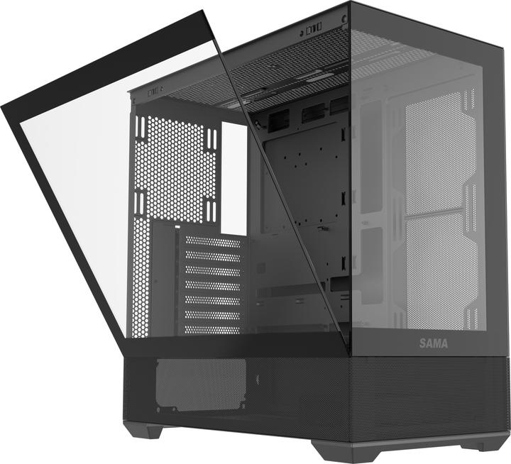 Produktbild Sama Gears V40E, Black ATX Mid-tower Case (ATX, Micro ATX (mATX), Mini-ITX)