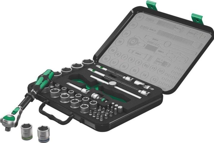 Image du produit Wera 8100 SB 2 Jeu cliquet Zyklop Speed (24 mm, 18 mm, 11 mm, 12 mm, 20 mm, 19 mm, 15 mm, 13 mm, 21 mm, 14 mm, 23 mm, 22 mm, 17 mm, 16 mm, 6 mm, 9 mm, 10 mm, 8 mm, 7 mm)
