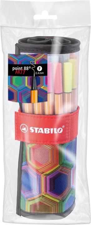 Produktbild STABILO Point 88 Arty 25er Rollerset (Sortiert, 25 x)