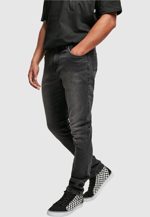 Produktbild Urban Classics Slim Fit Zip Jeans (W32/L32)