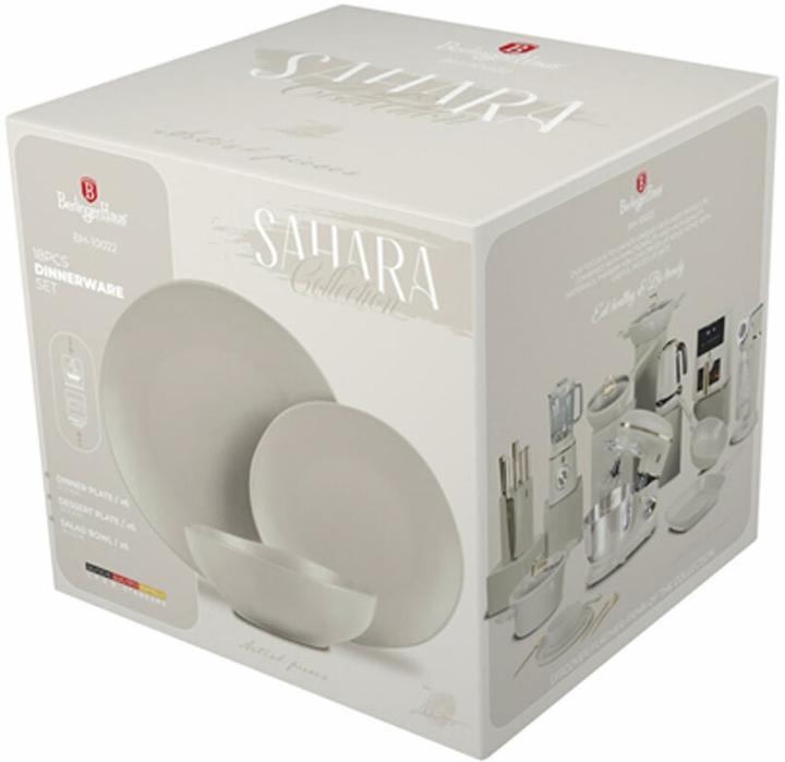 Produktbild BerlingerHaus Haus 18-teiliges Tellerset matt cream Sahara Collection (18 x)