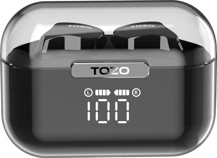 Image du produit Tozo Écouteurs TWS Crystal Buds Noir (ANC, 9 h, Sans fil)
