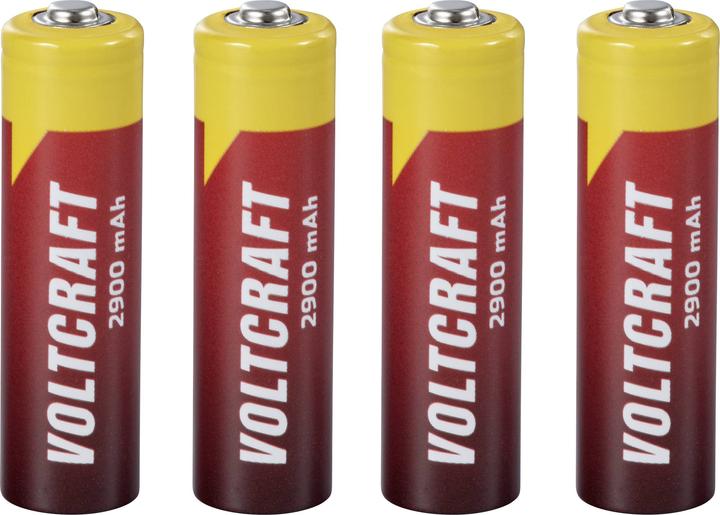 Voltcraft Extreme Power Mignon (AA)-Batterie Lithium 2900 mAh 1.5 V 4 St. (4 Stk., AA, 2900 mAh)