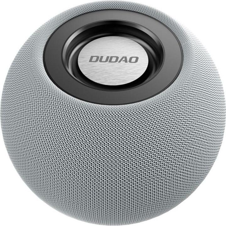Actual product image Dudao wireless Bluetooth 5.0 speaker 3W 500mAh gray (Y3s-gray) (3 h, Rechargeable battery operated)