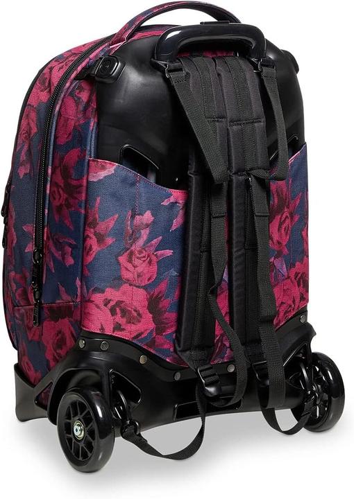 Image du produit Invicta Trolley transformable en sac à dos 3-en-1, système Cross Over, roues 100 mm, structure renforcée