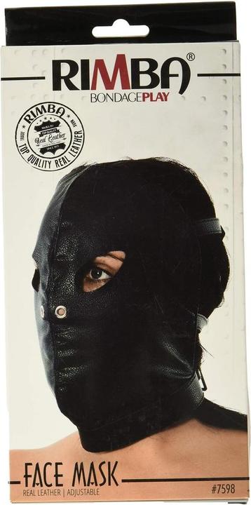Actual product image Rimba Leather hangman mask