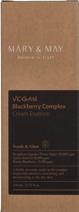 Produktbild Mary&May MARY & MAY Vegane Brombeer-Komplex-Creme-Essenz, 40 ml (70.14 ml, Gesichtswasser)