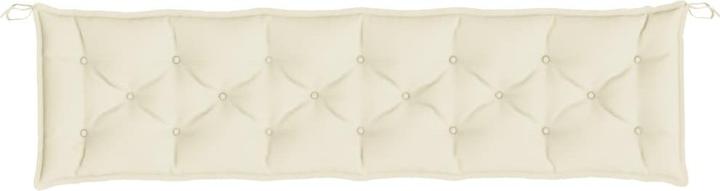 Actual product image VidaXL Garden bench cushions 2 pcs. O x ford fabric (200 x 50 x 7 cm)