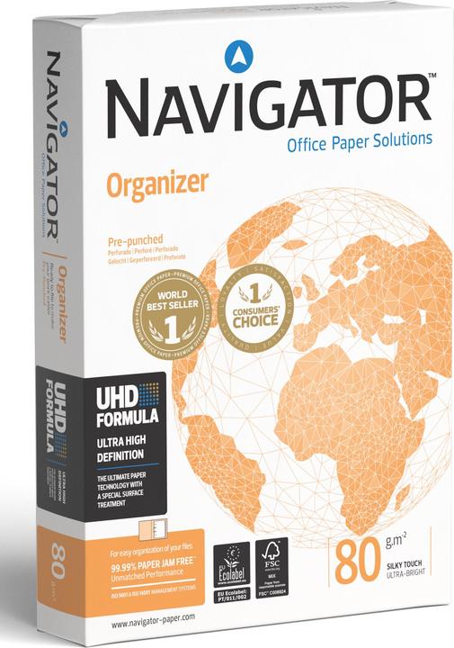 Actual product image Navigator 5rs Organiser Pack (500 Sheets, 80 g/m²)