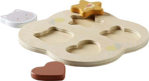 Produktbild Vertbaudet 3-teiliges Baby Lernspielzeug-Set, Holz FSC®