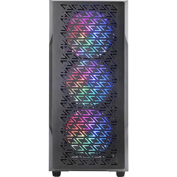 Mars Gaming Nero Mcgeo (Atx, Matx, Mini-Itx), Case Pc,