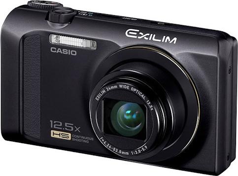 Produktbild Casio Exilim EX-ZR200, 16.1MP, 12.5x Zoom, FullHD, Schwarz (1/2,3'')