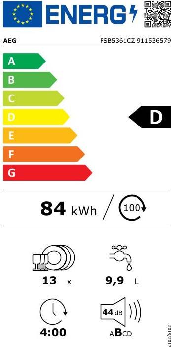 Energie-Label AEG FSB 5361 CZ